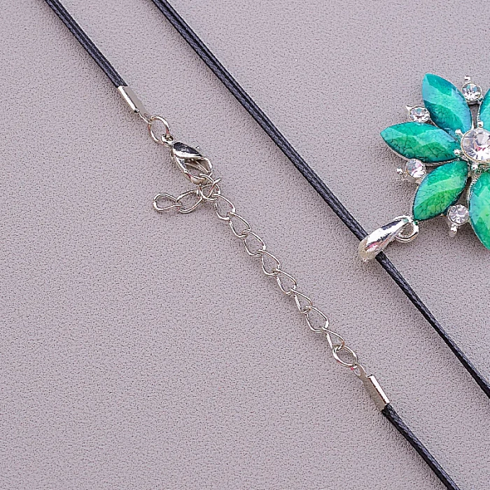 🏷️️ Підвіска квіти Стрази 46 см ss_78529