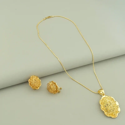 Підвіска + Сережки Fashion 45 см.