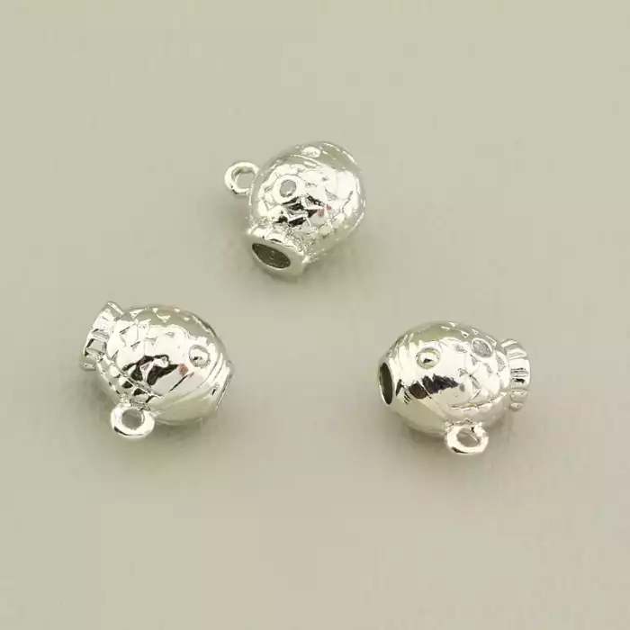 🏷️️ Тримач для кулона Фіаніт 11х9мм. F-105612