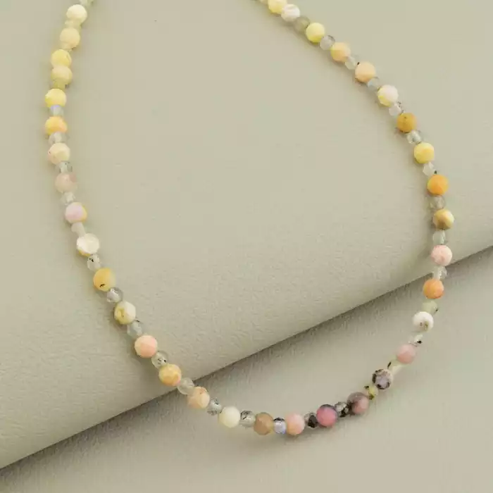 🏷️️ Підвіска Самоцвіти 36 см (родій) F-105812