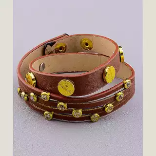 Браслет FJ шкірозамінник