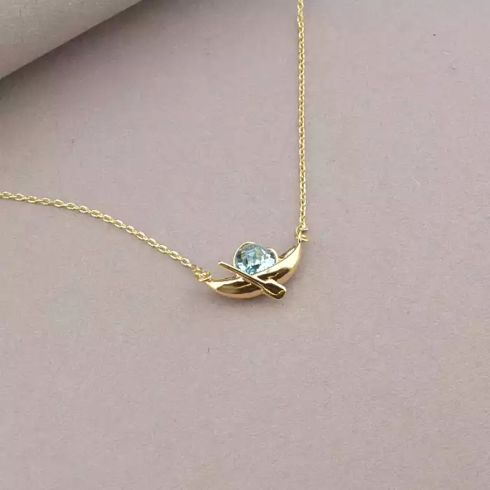 🏷️️ Підвіска Xuping Swarovski 41 см (позолота 18к) ss_92890