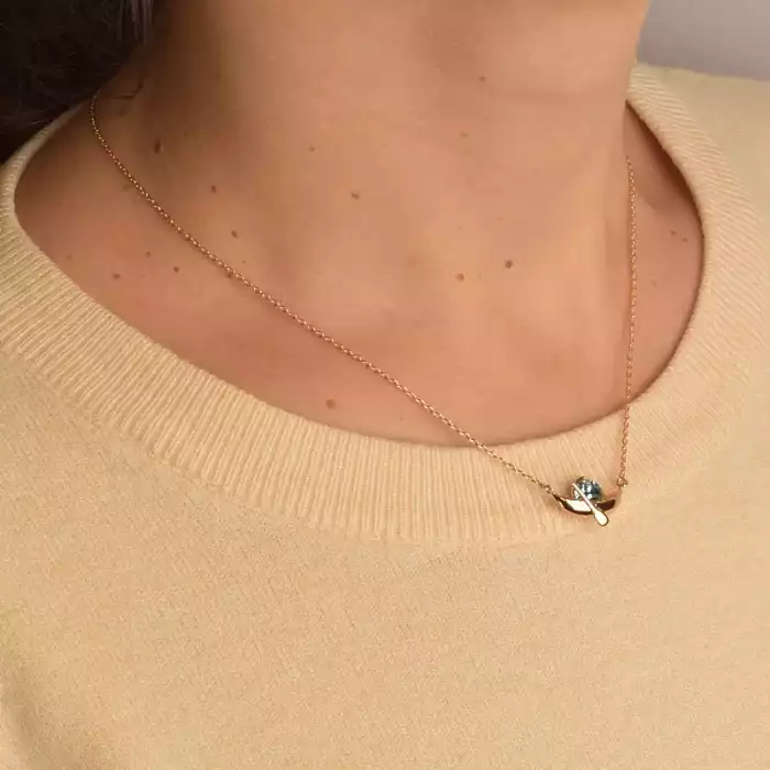 🏷️️ Підвіска Xuping Swarovski 41 см (позолота 18к) ss_92890