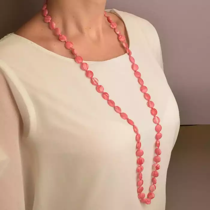 🏷️️ Намисто Сардонікс 90 см. ss_86669