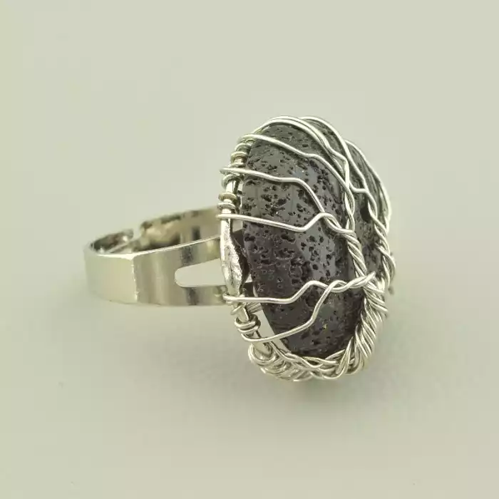 🏷️️ Перстень роз'ємний дерево Лава ss_103022