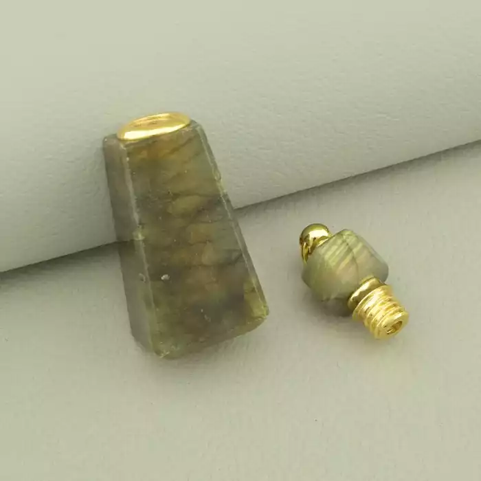 🏷️️ Кулон пляшечка Лабрадор 45x17мм. ss_103437