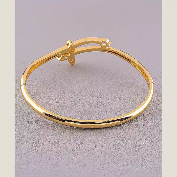 🏷️️ Браслет шарнірний Фіаніт Xuping (позолота 18к) ss_69004