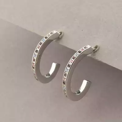 Сережки Фіаніт