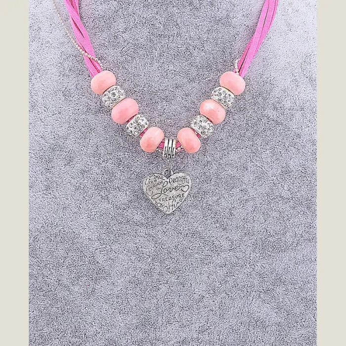 🏷️️ Підвіска на магніті Сrystal 42 см (шкірозамінник) ss_12478