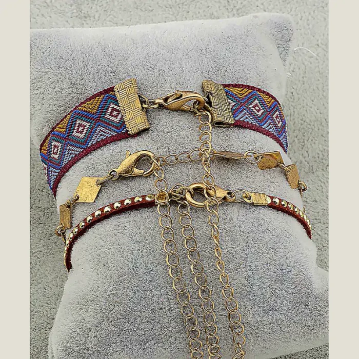 🏷️️ Браслет з карабіном Juleeze 17 см ss_49550