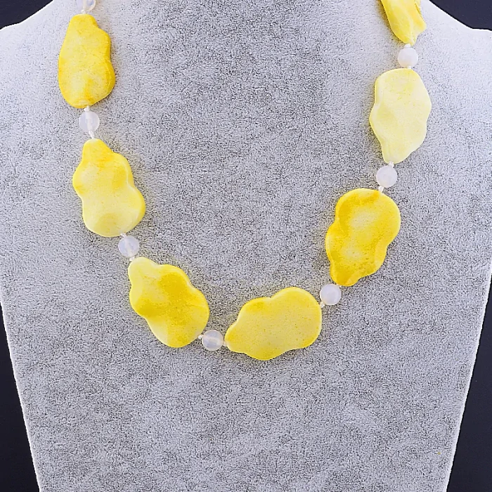 🏷️️ Намисто Яшма, Агат 50 см ss_84286