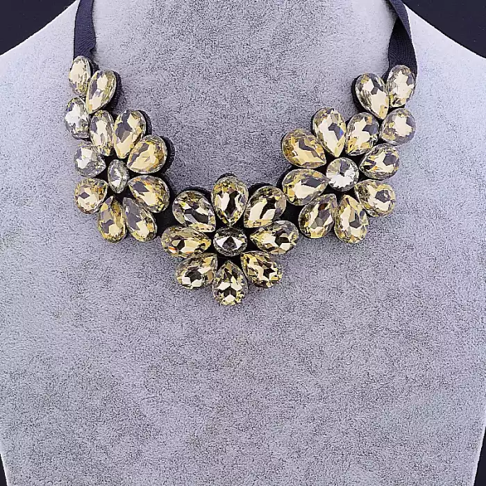 🏷️️ Підвіска квіти FJ Фіаніт 60 см ss_39548