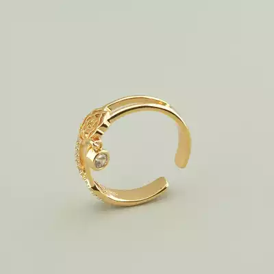 🏷️️ Каблучка Xuping Фіаніт (позолота 18к) F-92891