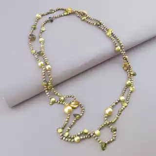 Намисто Перли, Перламутр 130 см.