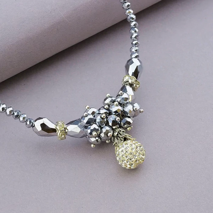 🏷️️ Підвіска Чеський кришталь, Сrystal 43 см. ss_86459