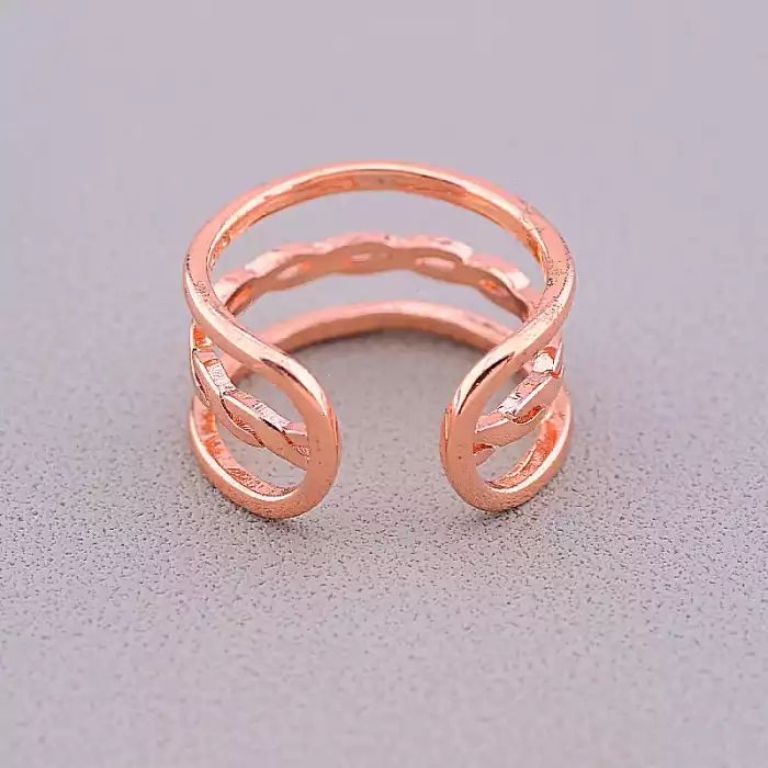 🏷️️ Каблучка роз'ємна FJ Сrystal ss_43390