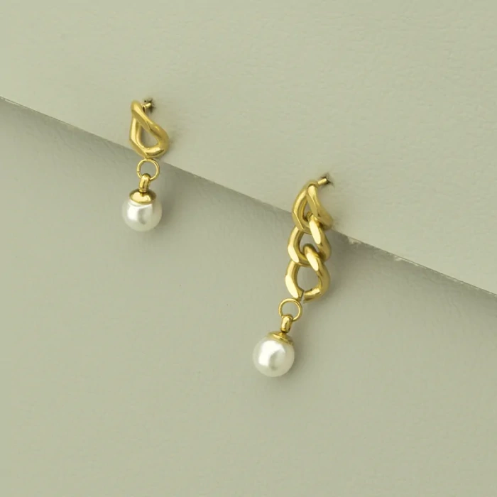 Сережки 'XUPING' Майорка (позолота 14k (лимонна)) ss_103856 ss_103856