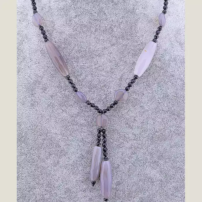 🏷️️ Намисто Агат 47 см ss_12367