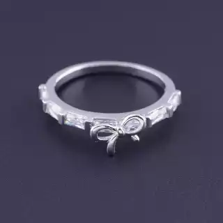 Каблучка Фіаніт Xuping (родій)