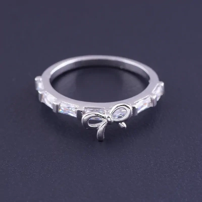 Каблучка Фіаніт Xuping (родій)