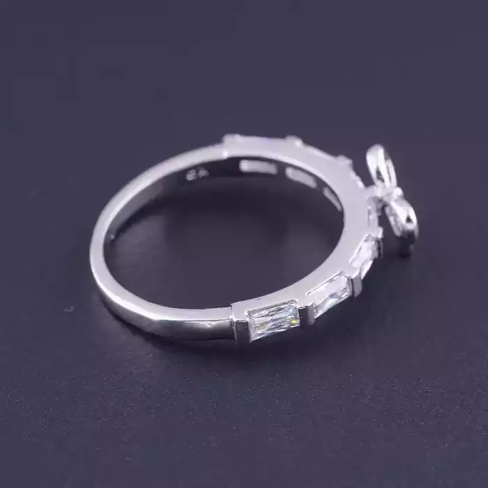 🏷️️ Каблучка Фіаніт XUPING (родій) ss_50234