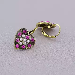 Сережки на англійській застібці Fashion Майорка