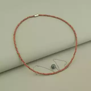 Підвіска Золотий Пісок Яшма 40 см.