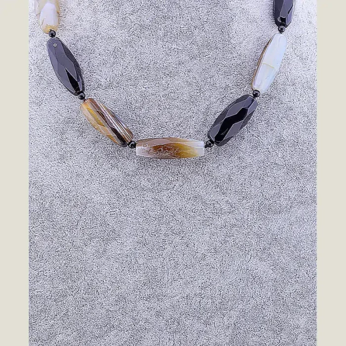 🏷️️ Намисто Агат 48 см ss_77186