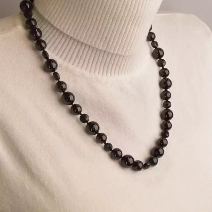 🏷️️ Намисто Турмалін срібло (925 проба) 53 см. ss_94505