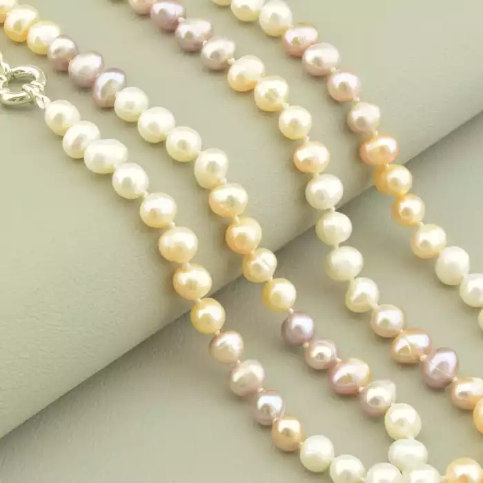 🏷️️ Намисто з перлин 80 см. (срібло 925 проба) ss_102099