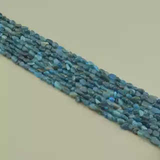 Намистини Апатит 36 см. на нитці (натуральне каміння, без застібки)