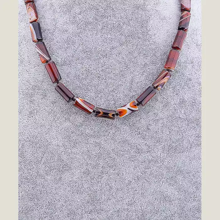 🏷️️ Намисто Сердолік 50 см ss_77922