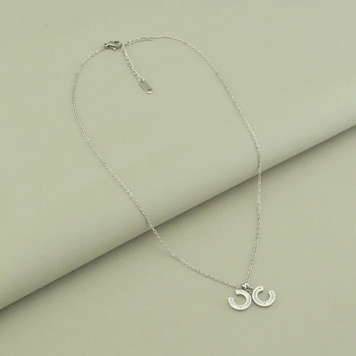 Підвіска 'Stainless Steel' Перламутр 40 см. (родій) ss_102922 ss_102922