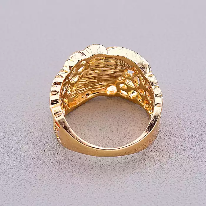 🏷️️ Перстень емаль Сrystal (позолота 18к) ss_45023