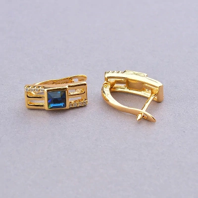Сережки XUPING Swarovski (позолота 18к)