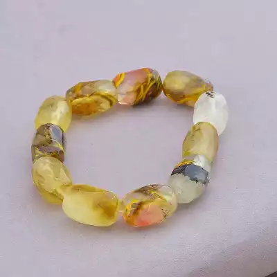 🏷️️ Намисто + Браслет Халцедон 48 см F-82486