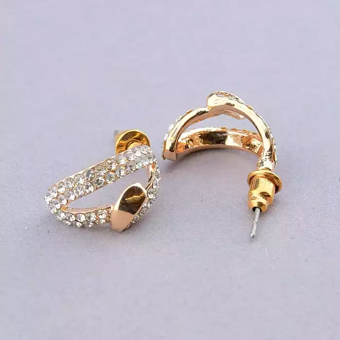 🏷️️ Сережки Фіаніт (позолота 18к) ss_16105