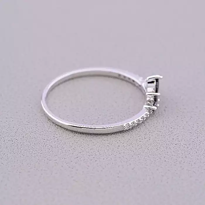 🏷️️ Каблучка Фіаніт (срібло) ss_65586