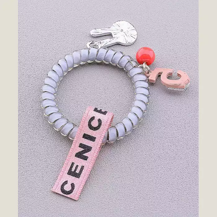 🏷️️ Резинка для волосся Flora Secret пластик/метал ss_41303