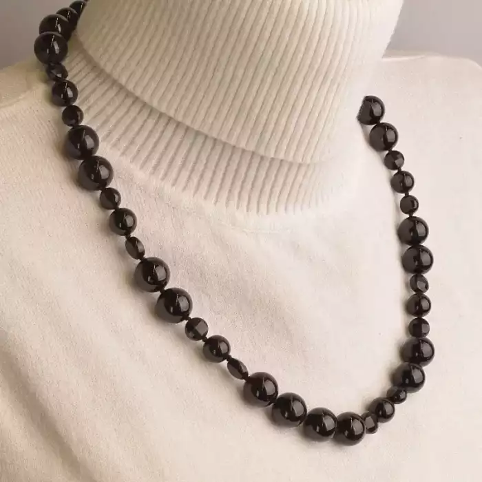 🏷️️ Намисто Турмалін срібло (925 проба) 53 см. ss_94506