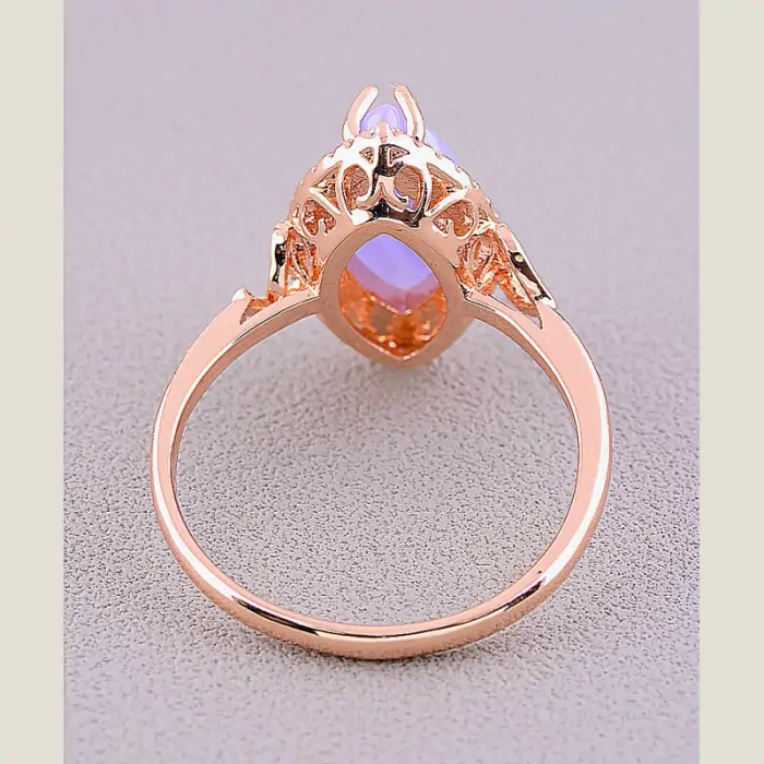 🏷️️ Перстень Pataya Сапфирин (позолота 18к) ss_55859