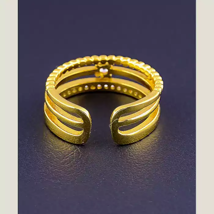 🏷️️ Каблучка роз'ємна FJ Сrystal ss_43392