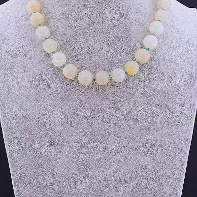 🏷️️ Намисто Агат 46 см F-80212