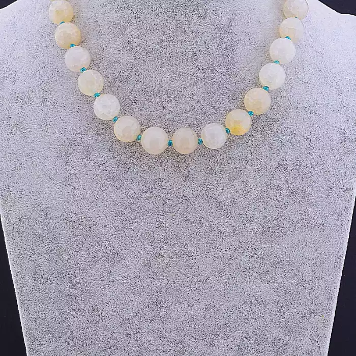 🏷️️ Намисто Агат 46 см ss_80212