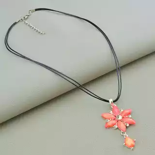 Підвіска квітка Стрази 46 см