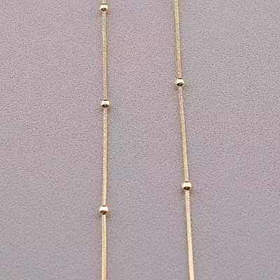 🏷️️ Ланцюг Xuping 60 см. (позолота 18к, застібка карабін) F-98316