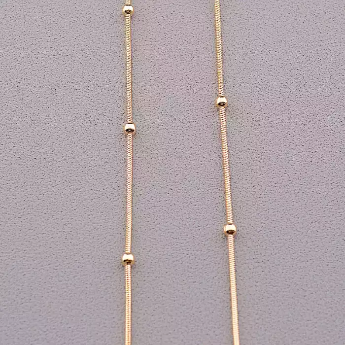 🏷️️ Ланцюг Xuping 60 см. (позолота 18к, застібка карабін) ss_98316