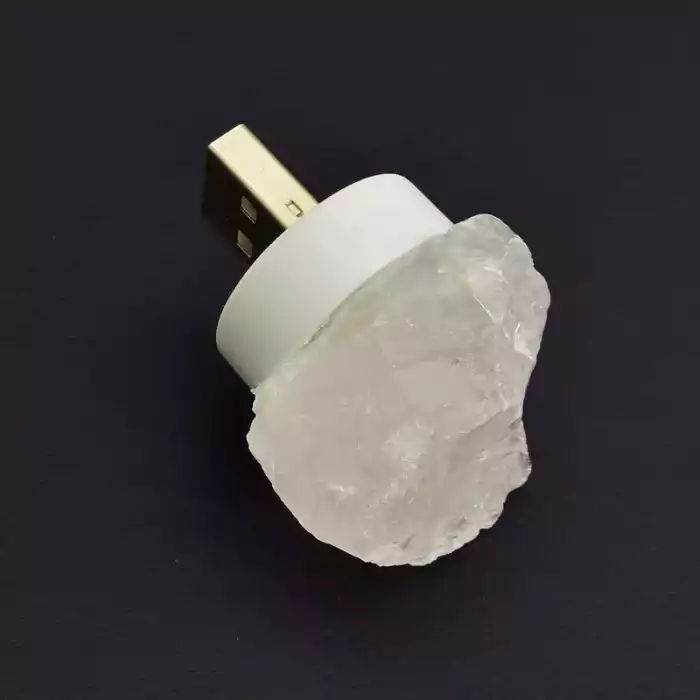 🏷️️ USB лампа Гірський кришталь 40х30мм для повербанка ss_106222