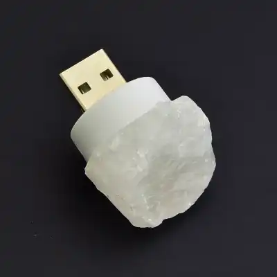 🏷️️ USB лампа Гірський кришталь 40х30мм для повербанка F-106222