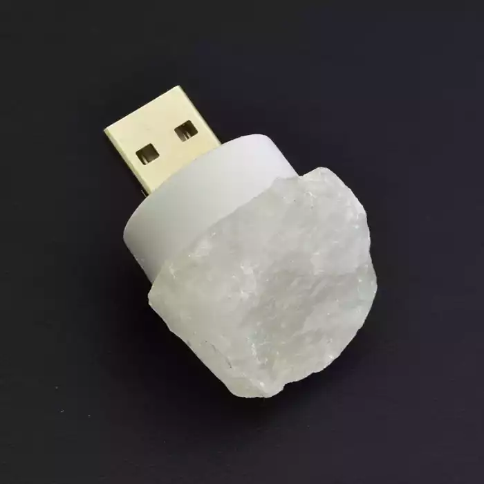🏷️️ USB лампа Гірський кришталь 40х30мм для повербанка ss_106222